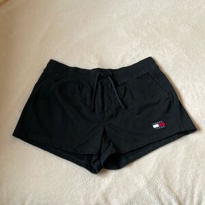 Tommy Hilfiger Black Cotton Shorts XL